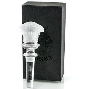 Authentic Versace Crystal Frosted Medusa Stopper